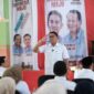Ketua Dewan Pimpinan Daerah (DPD) Partai Gerindra Jawa Tengah Sudaryono saat konsolidasi dengan ribuan kader Partai Gerindra di Kabupaten Jepara.  (Dok. DPD Partai Gerindra Jateng)
