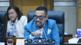 Bendahara Umum Partai NasDem Ahmad Sahroni. (Dok. Dpr.go.id)

